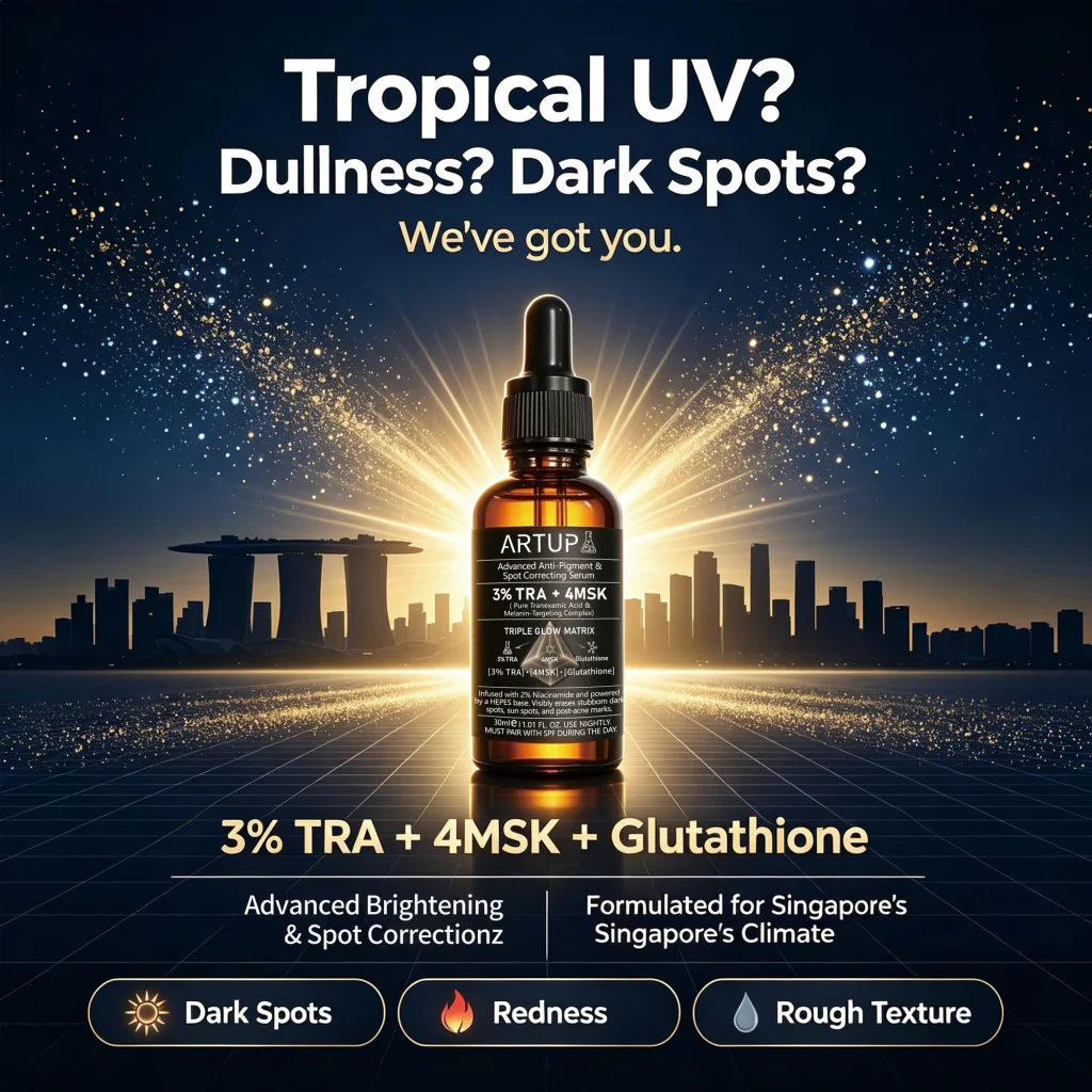 ARTUP Advanced Anti-Pigment Serum for tropical UV, dullness and dark spots